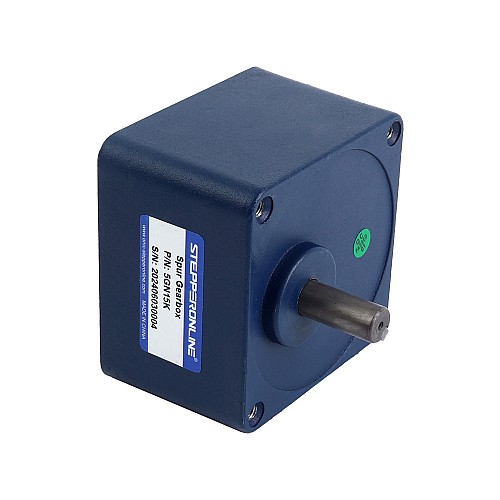 40W 220VAC/380VAC 50/60Hz 90/103RPM 3.57Nm(505.55oz.in)/2.82Nm(399.34oz.in) Flange 90mm Spur Gearbox Three-phase AC Induction Motor - 5IK40GN-S/S3T/5GN15K | StepperOnline AU