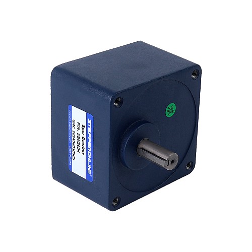 60W 220VAC 50Hz 0.45-6.75RPM 10.00Nm(1416.12oz.in) Flange 90mm Spur Gearbox Single-phase AC Variable Speed Motor - 5IK60RGN-CF/5GN200K | StepperOnline AU