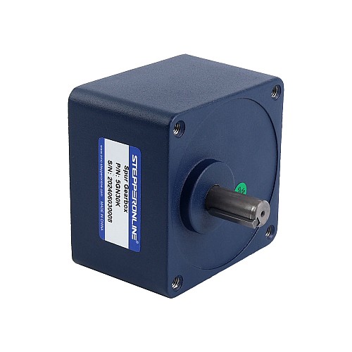 40W 220VAC 50Hz 3-45RPM 6.43Nm(910.56oz.in) Flange 90mm Spur Gearbox Single-phase AC Variable Speed Motor - 5IK40RGN-C/5GN30K | StepperOnline AU