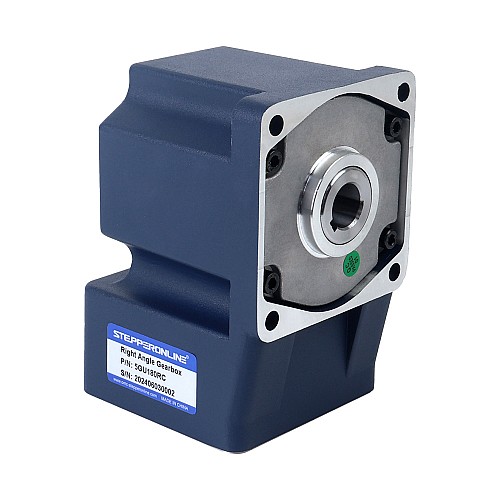 Brushed 24V 90W 20.00Nm(2832.24oz.in) 10RPM w/ 180:1 Right Angle Gearbox DC Gear Motor - F5D90-24GU-18S/5GU180RC | StepperOnline AU