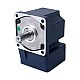 Brushed 12V 90W 40.00Nm(5664.47oz.in) 10RPM w/ 180:1 Right Angle Gearbox DC Gear Motor - F5D90-12GU-18S/5GU180RT | StepperOnline AU