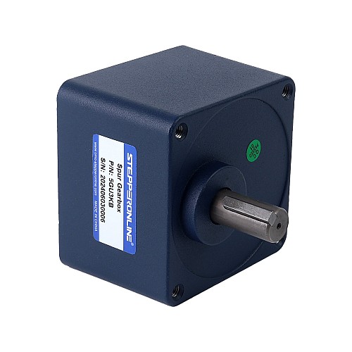 90W 220VAC 50Hz 450RPM 1.56Nm(221.34oz.in) Flange 90mm Spur Gearbox Single-phase AC Induction  Motor - 5IK90GU-CFT/5GU3KB | StepperOnline AU