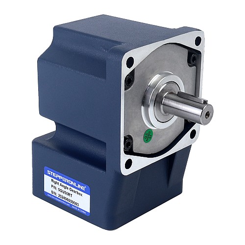 90W 110VAC 60Hz 1.8-31RPM 21.00Nm(2973.81oz.in) Flange 90mm Right Angle Gearbox Single-phase AC Variable Speed Motor - 5IK90RGU-AF/5GU50RT | StepperOnline AU