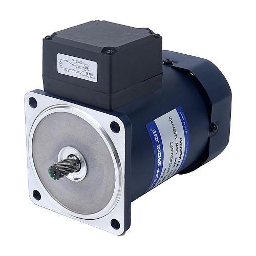 120W 220VAC 50Hz 270RPM 3.54Nm(501.31oz.in) Flange 90mm Spur Gearbox Single-phase AC Induction  Motor - 5IK120GU-CFT/5GU5KB | StepperOnline AU