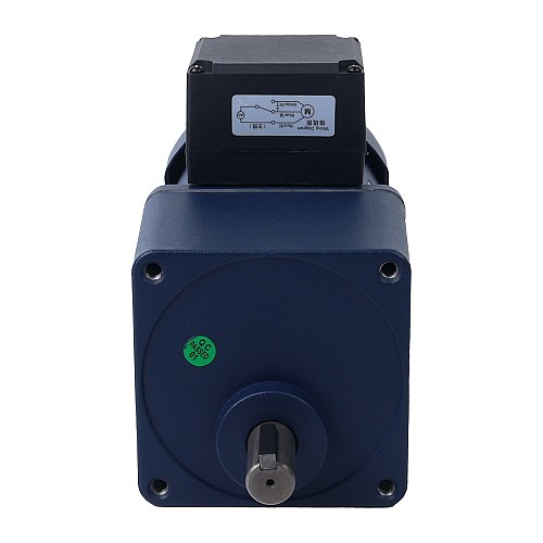 120W 220VAC/380VAC 50/60Hz 27/31RPM 20.00Nm(2832.23oz.in) Flange 90mm Spur Gearbox Three-phase AC Induction Motor - 5IK120GU-S/S3FT/5GU50KB | StepperOnline AU