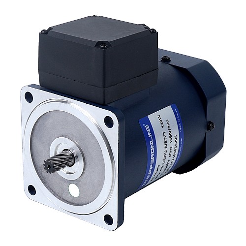 120W 220VAC/380VAC 50/60Hz 27/31RPM 20.00Nm(2832.23oz.in) Flange 90mm Spur Gearbox Three-phase AC Induction Motor - 5IK120GU-S/S3FT/5GU50KB | StepperOnline AU