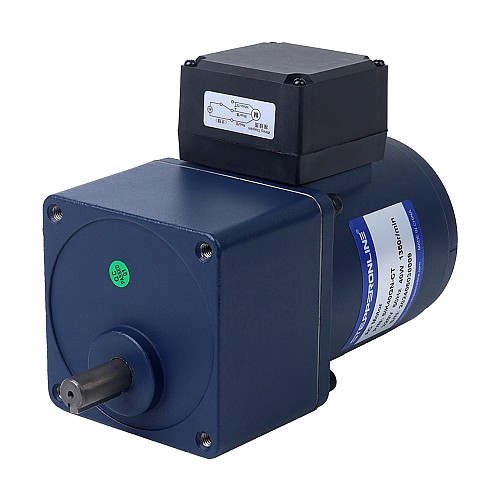 40W 220VAC/380VAC 50/60Hz 90/103RPM 3.57Nm(505.55oz.in)/2.82Nm(399.34oz.in) Flange 90mm Spur Gearbox Three-phase AC Induction Motor - 5IK40GN-S/S3T/5GN15K | StepperOnline AU