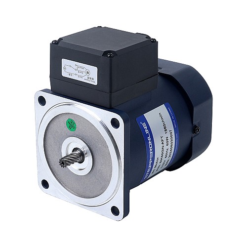 60W 110VAC 60Hz 310RPM 1.43Nm(202.50oz.in) Flange 90mm Spur Gearbox Single-phase AC Induction  Motor - 5IK60GN-AFT/5GN5K | StepperOnline AU