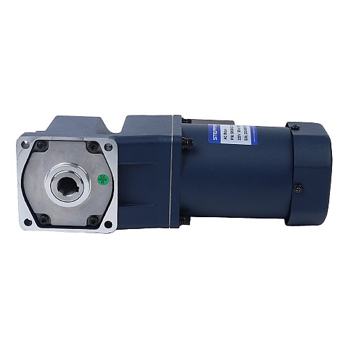 90W 110VAC 60Hz 90RPM 7.00Nm(991.28oz.in) Flange 90mm Right Angle Gearbox Hollow Shaft Single-phase AC Induction  Motor - 5IK90GU-AFT/5GU15RC | StepperOnline AU