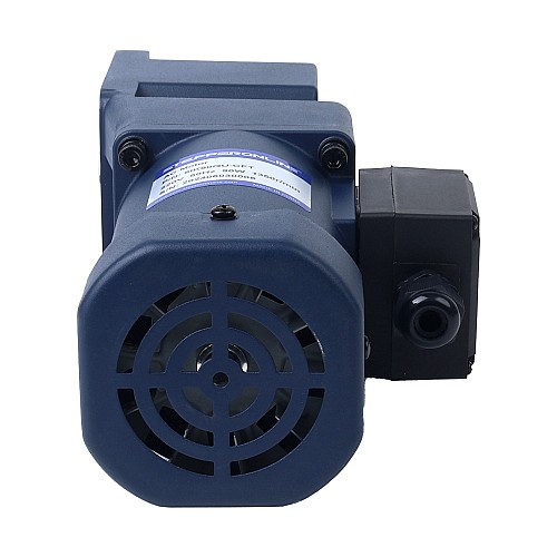 90W 110VAC 60Hz 90RPM 7.00Nm(991.28oz.in) Flange 90mm Right Angle Gearbox Hollow Shaft Single-phase AC Induction  Motor - 5IK90GU-AFT/5GU15RC | StepperOnline AU
