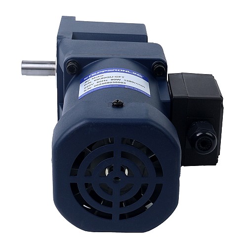 90W 220VAC 50Hz 135RPM 4.60Nm(651.41oz.in) Flange 90mm Right Angle Gearbox Keyway Shaft Single-phase AC Induction  Motor - 5IK90GU-CFT/5GU10RT | StepperOnline AU