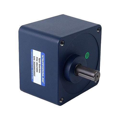 24V 200W 30RPM Geared Brushless DC Motor 40.00Nm(5664.48oz.in) 100:1 Spur Gearbox - F6B200-24GU-30S/6GU100K | StepperOnline AU