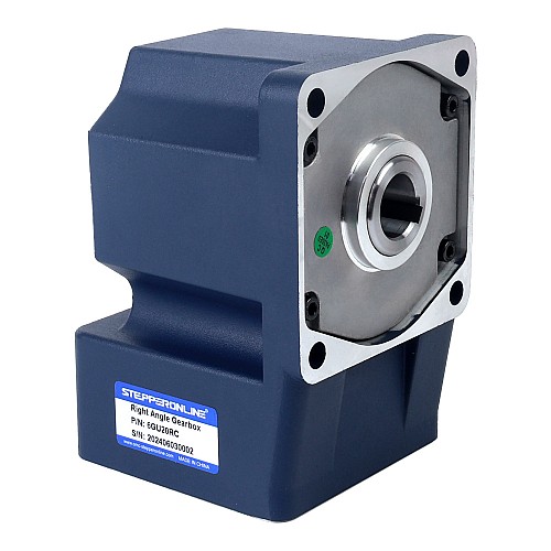 Brushed 24V 250W 11.81Nm(1672.44oz.in) 150RPM w/ 20:1 Right Angle Gearbox DC Gear Motor - F6D250-24GU-30S/6GU20RC | StepperOnline AU