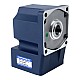 Brushed 24V 250W 11.81Nm(1672.44oz.in) 150RPM w/ 20:1 Right Angle Gearbox DC Gear Motor - F6D250-24GU-30S/6GU20RC | StepperOnline AU