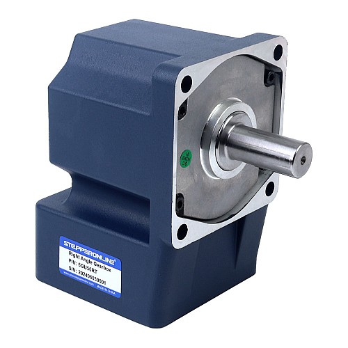 200W 220VAC 50Hz 1.8-27RPM 47.00Nm(6655.67oz.in) Flange 104mm Right Angle Gearbox Single-phase AC Variable Speed Motor - 6IK200RGU-CF/6GU50RT | StepperOnline AU