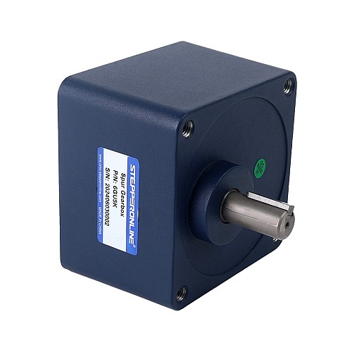 200W 220VAC 50Hz 18-270RPM 5.19Nm(734.96oz.in) Flange 104mm Spur Gearbox Single-phase AC Variable Speed Motor - 6IK200RGU-CF/6GU5K | StepperOnline AU