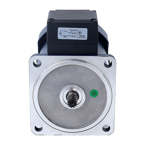 200W 110VAC 60Hz 7.75RPM 40.00Nm(5664.47oz.in) Flange 104mm Spur Gearbox Single-phase AC Induction  Motor - 6IK200GU-AFT/6GU200K | StepperOnline AU