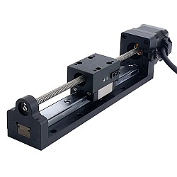 Nema 17 Stepper Lead Screw Linear Actuator 1.5A Stroke 120mm 0.25Nm(35.40oz.in) Lead 2.54mm(0.1") with Sensor