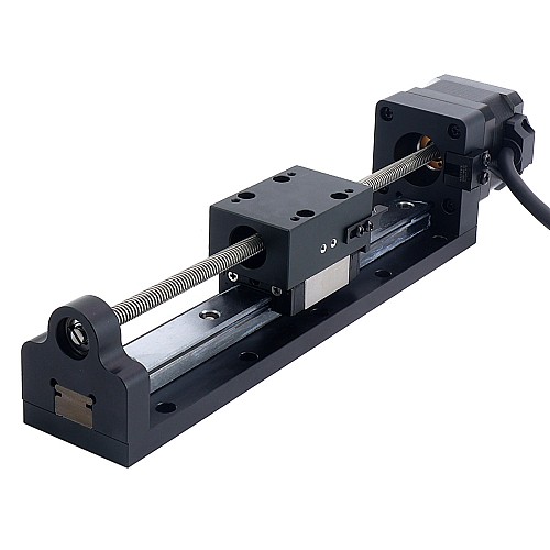 Nema 17 Stepper Lead Screw Linear Actuator 1.5A Stroke 120mm 0.25Nm(35.40oz.in) Lead 2.54mm(0.1) with Sensor - LMD17S13GF15-120 | StepperOnline AU