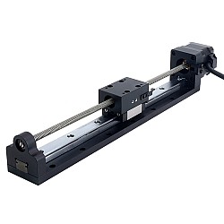Nema 17 Stepper Lead Screw Linear Actuator 1.5A Stroke 200mm 0.25Nm(35.40oz.in) Lead 2.54mm(0.1") with Sensor