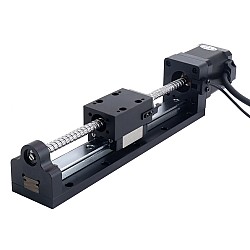 Nema 17 Stepper Ball Screw Linear Actuator 2.5A Stroke 120mm 0.5Nm(70.81oz.in) Lead 8mm(0.314961") with Sensor