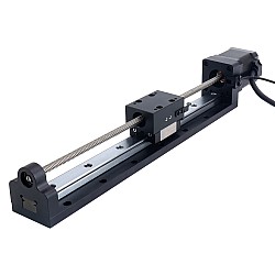 Nema 17 Stepper Lead Screw Linear Actuator 2.5A Stroke 200mm 0.5Nm(70.81oz.in) Lead 12.7mm(0.5") with Sensor