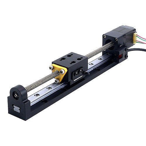 Nema 8 Stepper Lead Screw Linear Actuator 0.5A Stroke 90mm 0.01Nm(1.416oz.in) Lead 2.54mm(0.1) with Sensor - LMD8S11GD05-090 | StepperOnline AU