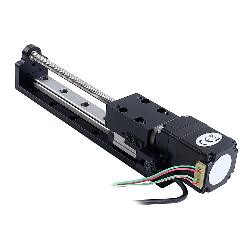 Nema 11 Stepper Lead Screw Linear Actuator 1.0A Stroke 100mm 0.05Nm(7.08oz.in) Lead 1mm(0.03937")  with Sensor - LMD11S13BSM10-100 | StepperOnline AU