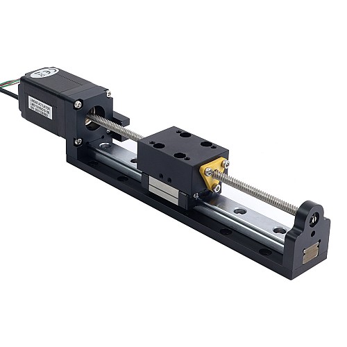 Nema 11 Stepper Lead Screw Linear Actuator 1.0A Stroke 100mm 0.1Nm(14.16oz.in) Lead 10.16mm(0.4) with Sensor - LMD11S18ND10-100 | StepperOnline AU