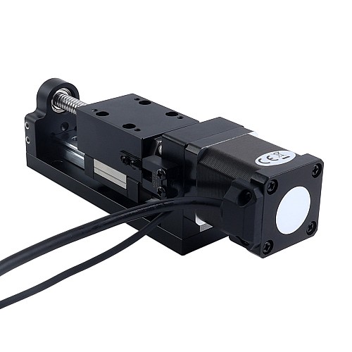 Nema 14 Stepper Ball Screw Linear Actuator 1.5A Stroke 40mm 0.20Nm(28.32oz.in) Lead 10mm(0.3937) with Sensor - LMD14S18B1B15-040 | StepperOnline AU