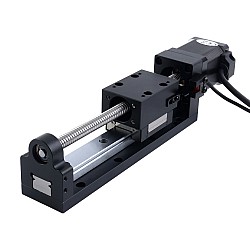 Nema 14 Stepper Ball Screw Linear Actuator 1.5A Stroke 80mm 0.20Nm(28.32oz.in) Lead 1mm(0.03937") with Sensor