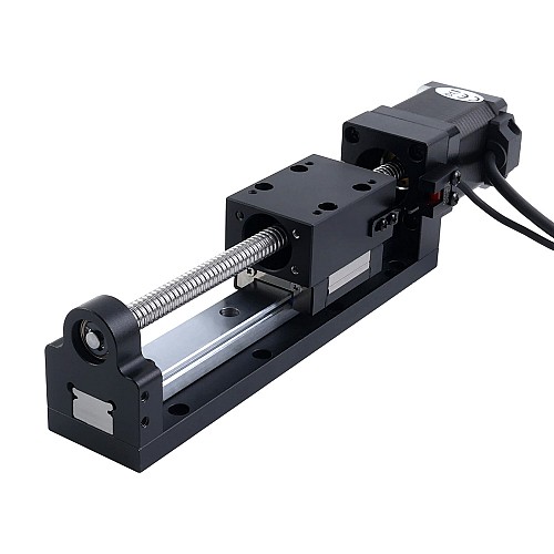 Nema 14 Stepper Ball Screw Linear Actuator 1.5A Stroke 80mm 0.20Nm(28.32oz.in) Lead 2.5mm(0.098425) with Sensor - LMD14S18BADB15-080 | StepperOnline AU