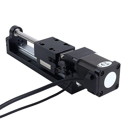 Nema 14 Stepper Ball Screw Linear Actuator 1.5A Stroke 80mm 0.20Nm(28.32oz.in) Lead 2.5mm(0.098425) with Sensor - LMD14S18BADB15-080 | StepperOnline AU