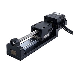Nema 17 Stepper Ball Screw Linear Actuator 1.5A Stroke 80mm 0.40Nm(56.64oz.in) Lead 5mm(0.19685") with Sensor