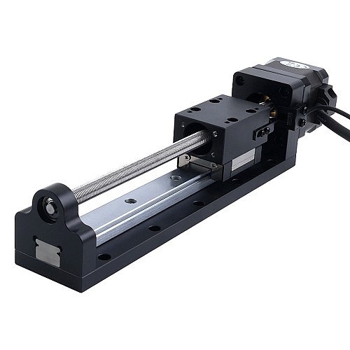 Nema 17 Stepper Ball Screw Linear Actuator 1.5A Stroke 200mm 0.25Nm(35.40oz.in) Lead 1mm(0.03937) with Sensor - LMD17S13BSB15-200 | StepperOnline AU