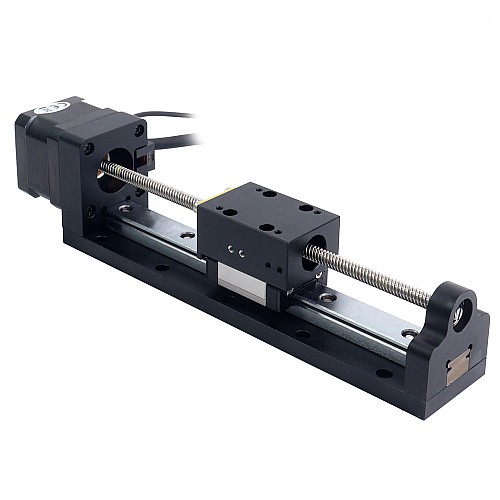 Nema 17 Stepper Lead Screw Linear Actuator 1.5A Stroke 120mm 0.25Nm(35.40oz.in) Lead 6.35mm(0.25) with Sensor - LMD17S13RF15-120 | StepperOnline AU