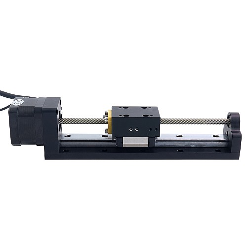 Nema 17 Stepper Lead Screw Linear Actuator 1.5A Stroke 120mm 0.25Nm(35.40oz.in) Lead 12.7mm(0.5) with Sensor - LMD17S13WF15-120 | StepperOnline AU