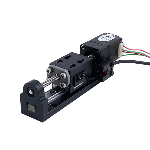 Nema 8 Stepper Ball Screw Linear Actuator 0.5A Stroke 30mm 0.01Nm(1.42oz.in) Lead 2mm(0.07874) with Sensor - LMD8S12BAA05-030 | StepperOnline AU