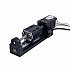Nema 8 Stepper Ball Screw Linear Actuator 0.5A Stroke 30mm 0.01Nm(1.42oz.in) Lead 2mm(0.07874") with Sensor