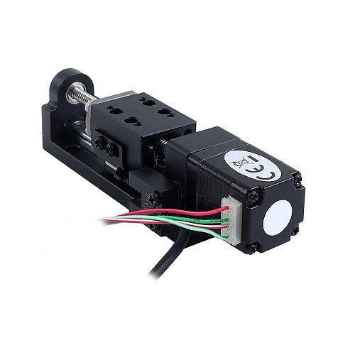Nema 8 Stepper Ball Screw Linear Actuator 0.5A Stroke 30mm 0.01Nm(1.42oz.in) Lead 2mm(0.07874) with Sensor - LMD8S12BAA05-030 | StepperOnline AU