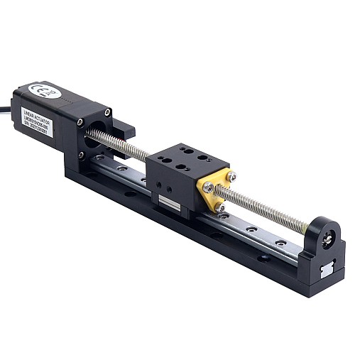 Nema 8 Stepper Lead Screw Linear Actuator 0.5A Stroke 90mm 0.02Nm(2.832oz.in) Lead 10.16mm(0.4) with Sensor - LMD8S15ND05-090 | StepperOnline AU