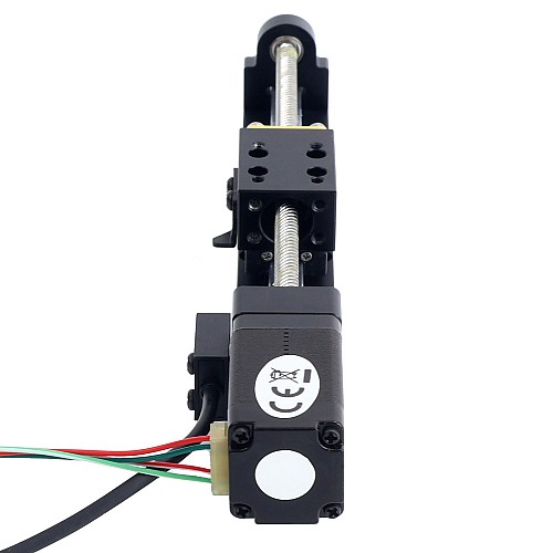 Nema 8 Stepper Lead Screw Linear Actuator 0.5A Stroke 90mm 0.02Nm(2.832oz.in) Lead 10.16mm(0.4) with Sensor - LMD8S15ND05-090 | StepperOnline AU