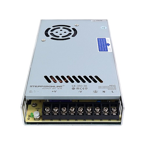 350W 36V 9.7A 115/230V Switching Power Supply Stepper Motor CNC Router Kits - LE-350-36 | StepperOnline AU