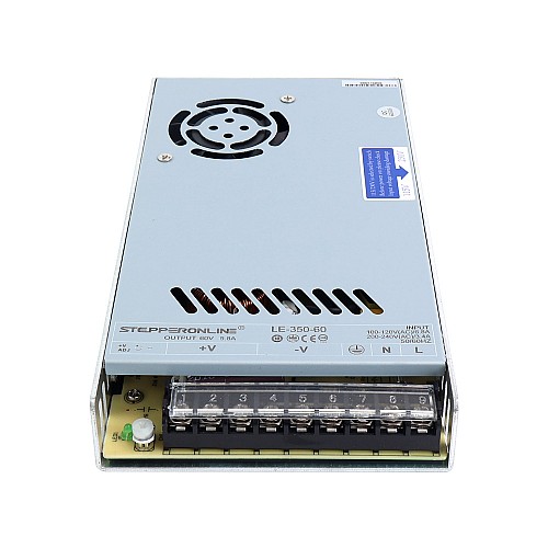 350W 60V 5.8A 115/230V Switching Power Supply Stepper Motor CNC Router Kits - LE-350-60 | StepperOnline AU