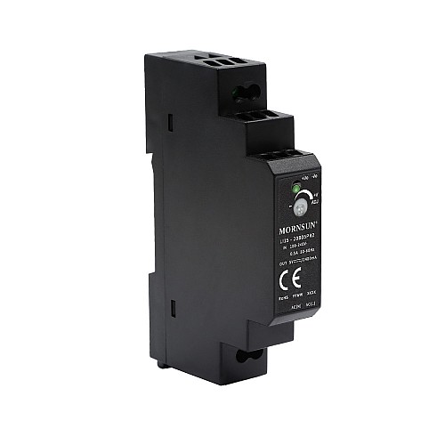 15W 48V 0.32A 85-264VAC/120-370VDC DIN Rail Switching Power Supply - LI15-20B48PR2 | StepperOnline AU