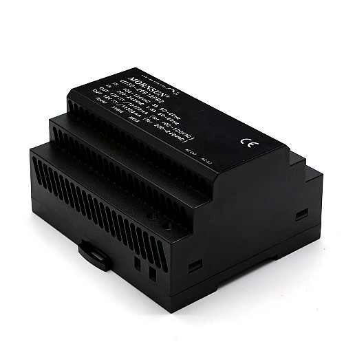 150W 12V 12.5A 85-264VAC/120-370VDC DIN Rail Switching Power Supply - LI150-20B12PR2 | StepperOnline AU