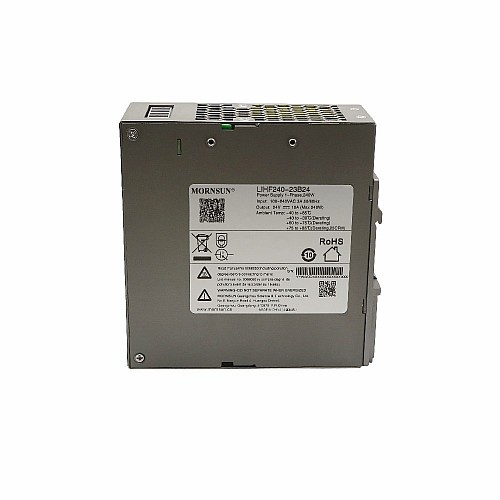 240W 24V 10.0A 85-277VAC/120-390VDC DIN Rail Switching Power Supply with PFC Function - LIHF240-23B24 | StepperOnline AU