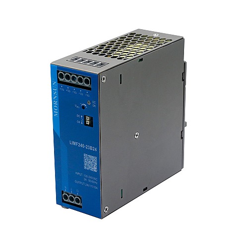 240W 48V 5.0A 85-277VAC/120-390VDC DIN Rail Switching Power Supply with PFC Function - LIMF240-23B48 | StepperOnline AU
