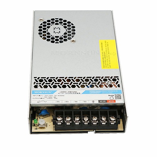 350W 12V 29.0A 90-132VAC/180-264VAC/240-370VDC Switching Power Supply - LM350-20B12R2 | StepperOnline AU