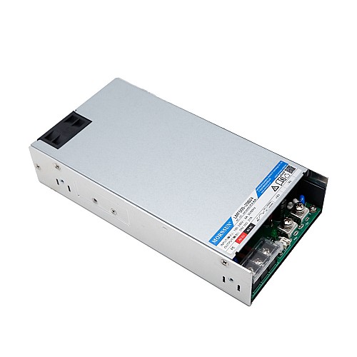 500W 48V 10.4A 80-264VAC/110-370VDC Switching Power Supply with PFC Function - LMF500-20B48 | StepperOnline AU